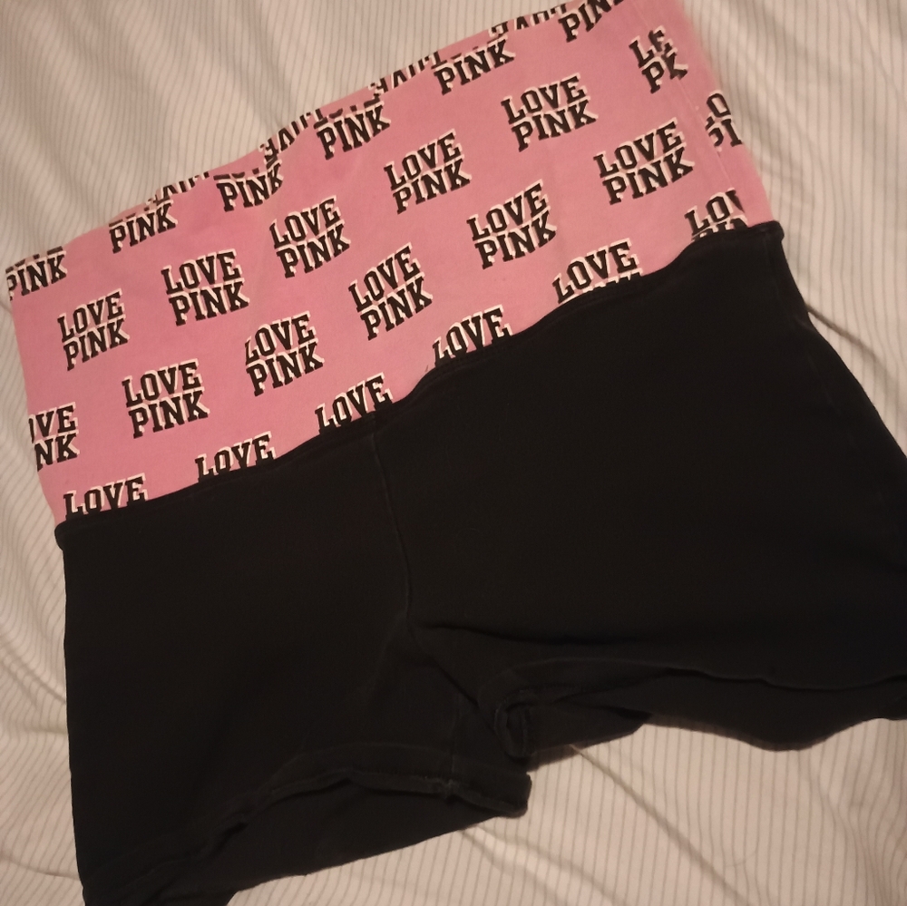 Love pink shorts